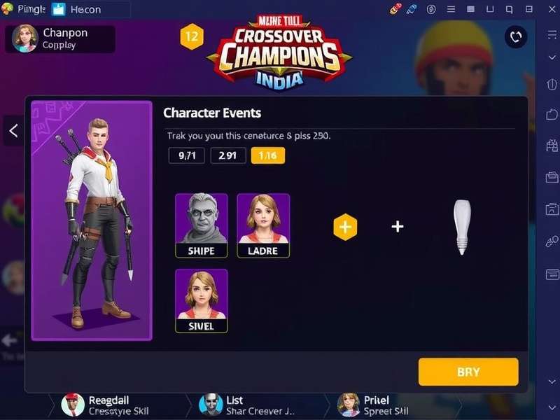 Crossover Champions India Character Customization